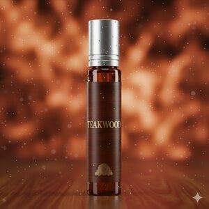 Teakwood Cologne Oil - Brown